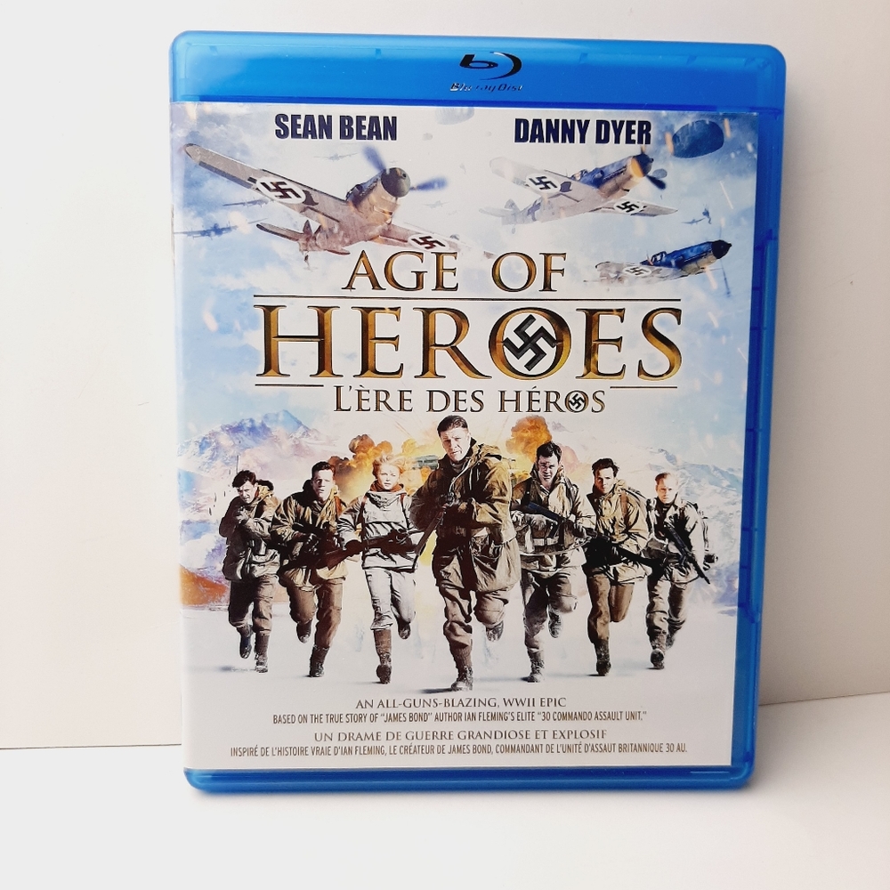 🍒4 for $20🍒 Age of Heroes Bilingual Blu-ray Action Movie